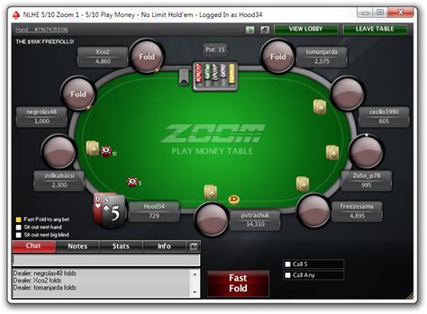 pokerstars zoom